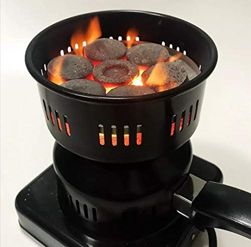 Allume-charbon électrique - 2 embouts à charbon - Poignée