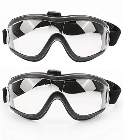 TYXTYX Schutzbrille Vollsichtbrille Überbrille Schleifbrill,Leichtes Gewicht und Angenehm zu Tragen(2 Stück)