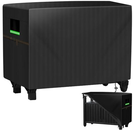 MaxAwe BBQ Grill Beistelltisch Abdeckplane, 145x65x100cm 420D Oxford-Stoff Wasserdicht Staubdicht Reißfest Wetterfest UV-Beständig, Strapazierfähig Grill Abdeckung Schutzhülle Für Küchenwagen