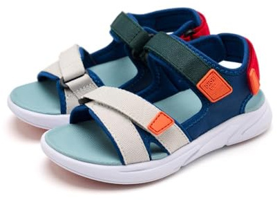 GIOSEPPO| Sandalias Californianas niño BRIGHAM| Zapato verano| Cierre ajustable|Azul|Talla 38