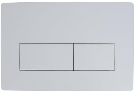 Toilet Flush Plate Kits, Toilet Dual Flush Button Replacement, Compatible with Geberit UP300, UP320 Water Tanks, Compatible with Sigma01, Sigma20, Sigma30, Sigma50(White)
