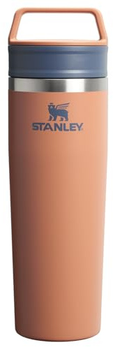 STANLEY Cafe To Go Travel Mug 20 oz | Leakproof Two-Part Drink Through Lid | Tumbler Cup for Coffee, Tea and Drinks | Insulated Stainless Steel Coffee Mug | BPA-Free | Toast