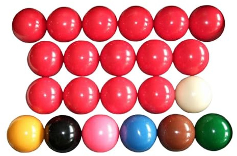 MUXZSIZ Set di Palle da Biliardo Everlasting, Set di Palle da Biliardo, Realizzato in Modo Impressionante per Tutti i Livelli di Giocatori di Snooker,
