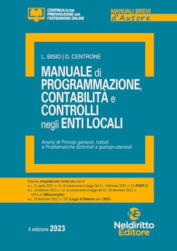 Manuale breve di contabilità, programmazione e controlli negli enti locali
