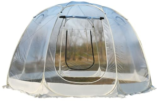 QUTBAG Inflatable Bubble Tent, 4-6 Person Instant Camping Dome Shelter Tent, Large Premium Oversize Greenhouse Weather Pod for Camping Backyard Party Stargazing