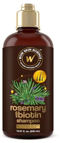 WOW Skin Science Rosemary with Biotin Shampoo 500ml