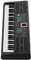 Anfänger Keyboard Piano 61 Tasten mit USB-Mikrofon-echtes Piano-ähnliches Instrument, 6 Demo-Songs, Ideal für Kinder 1-10, Schwarz, 23,6 X,7 X 1,8in
