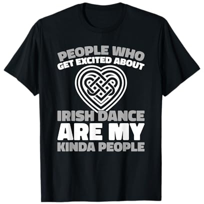 Baile Irlandesa Irlanda - Céili Bailarín Tradicional Danza Camiseta