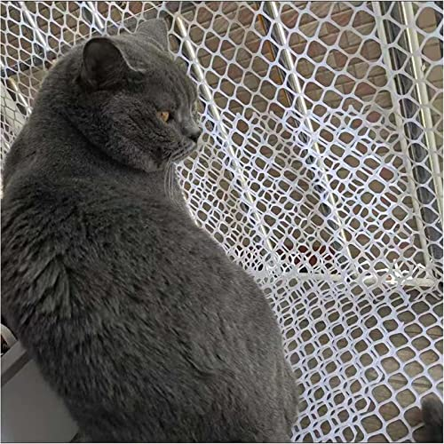 NURCIX Kunststoff-Zaungitterrolle für Hühnerstall/Catios, grüner Zaundraht – Herstellung von Moosstangen/Blumenwand, sechseckiges Geflügelnetz (1.5x25m/4.9x82ft)