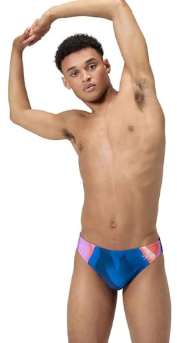 Speedo herr Costume Taglio Slip Con Stampa Beachstar 5 Cm Badbyxor