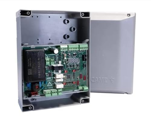 CAME Armoire de commande multifonction ZLX230P version de base 230 V AC pour portails battants 230 V avec écran de programmation et de signalisation, autodiagnostic des dispositifs de sécurité