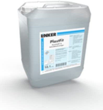 Linker Chemie PlastFit Kunststoffreiniger Büro 10,1 Liter Kanister - effektiver Kunststoffreiniger für Rahmen, Schreibtische, Trennwände | Reiniger | Hygiene | Reinigungsmittel | Reinigungschemie |