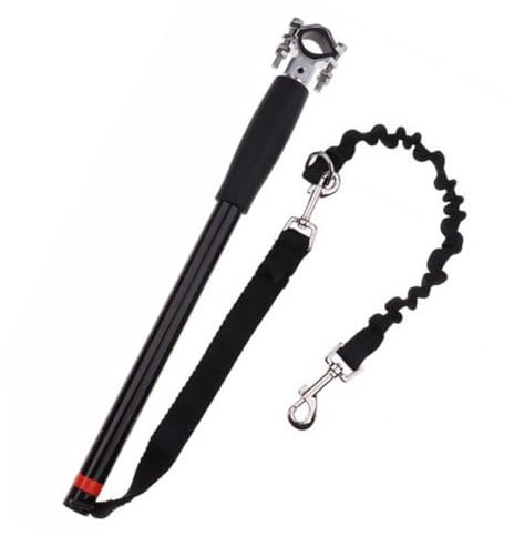 minkissy Abnehmbarer Fahrrad-hundeleine Für Sicheres Gassigehen Hochwertige Zugseil Aus Strapazierfähigem Installieren Für Kleine Und Große Hunde Für Fahrradliebhaber