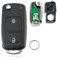 5K0837202AD 433MHZ 2 Tasten Fernbedienungs Schlüssel Für VW Transporter Für VW Amarok Für VW Polo Für VW Golf mit ID48 Chip Schlüsselring