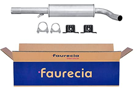 HELLA 8LC 366 026-171 Mittelschalldämpfer - Easy2Fit® Kit - mitte - einteilig - Set mit Anbauteilen - für u.a. SKODA OCTAVIA I