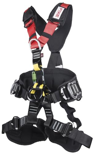 FIXE - Arnés integral CHALLENGER S/M - Arnés Seguridad Trabajos en Altura - Hombre y Mujer - Diseñado para sujeción, anticaídas y suspensión.