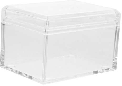 PAMINGONO Caja De Acrílico Para Guardar Bolsitas De Té Soporte Para Sobres De Azúcar Organizador De Escritorio Para Cocina y Fiestas