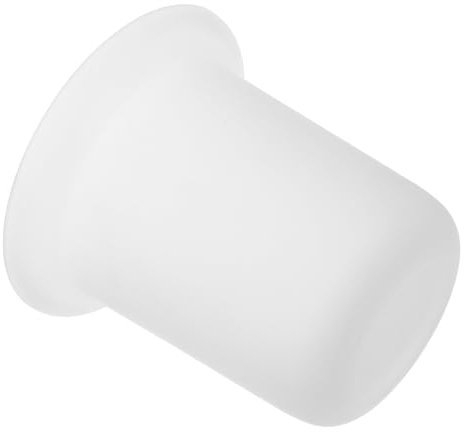 HAWILLOSCH Reemplazo De Cepillo para Inodoro Soporte para Taza De Vidrio para Baño Soporte para Cepillo De Pared para Taza De Cristal Accesorio De Fácil Limpieza