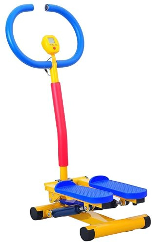 TAUIANE Mini Stepper, Stepper Machine, with Handle Bar and LCD Display, Exercise Stepper for Kids, Fitness Stepper, Stair Stepper, Kids Birthday Gifts, Toys for Boys Girls