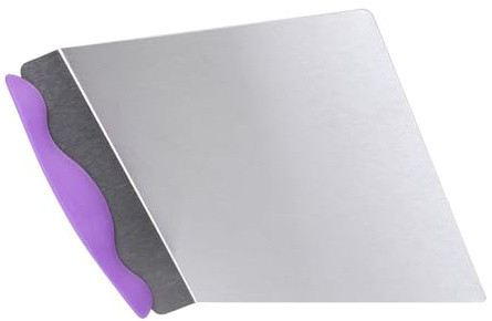 Cryfokt Cake Lifter Strumento per Trasferire Torte in Acciaio Inossidabile per Pasticcere, Pala per Torte Antiruggine per Servire, Pane - 9,6x7,9x0,8 Pollici