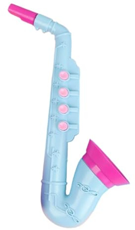 Sassofono Giocattolo per Bambini Multifunzionale | Strumento Musicale Saxofono Giochi di Ruolo, Feste, Casa, Classe, Scuola Materna, Pratica, Esibizione, Bambini e