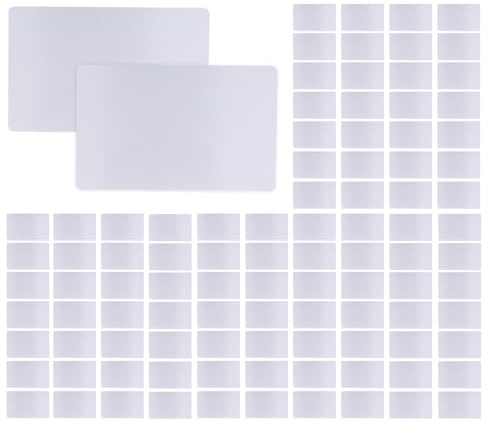 Brrnoo 100 St Visitkort i Aluminiumlegering, Blankgravyr, Premiumnamn, Släta, Platta för CNC-gravyr, Professionell Design, Anpassade Medlemspresentetiketter