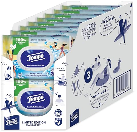 Carta igienica Tempo edizione limitata, motivo floreale