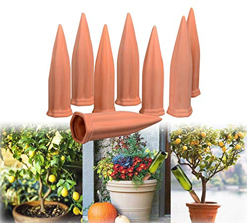 RoseFlower 8 pcs Sistema de Riego Automático Kit,Ajustable Piezas Riego por Ggoteo Spike Sistema de Irrigación para Jardín para jardín, hogar, Interior y Exterior#Tira larga