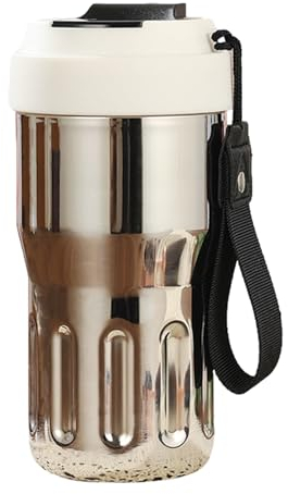 Fulenyi Insulated Water Bottle - 500ml Stainless Steel Insulated Bottle - Coffee Mug with Long-Lasting Heat Preservation for Camping, Hiking, Home, Traveling