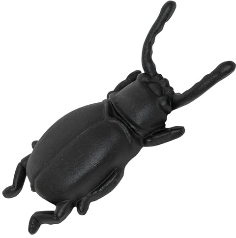 Woodside Welly/Wellington Vintage Beetle Boot Jack Muddy Shoe/Wellie Remover Puller, Jet Black Cast Iron