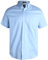Ben Sherman Men's Shirt - Regular Fit Short Sleeve Button Down Oxford Shirt - Casual Collared Shirt for Men (S-XL), Size Large, Sky