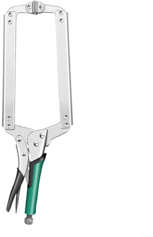Pinze di bloccaggio a C in acciaio al carbonio per saldatura, lavorazione del legno, strumento di manutenzione elettrica, 24,7 cm, 45,7 cm, per installazione, fissaggio e manutenzione elettrica (45,7