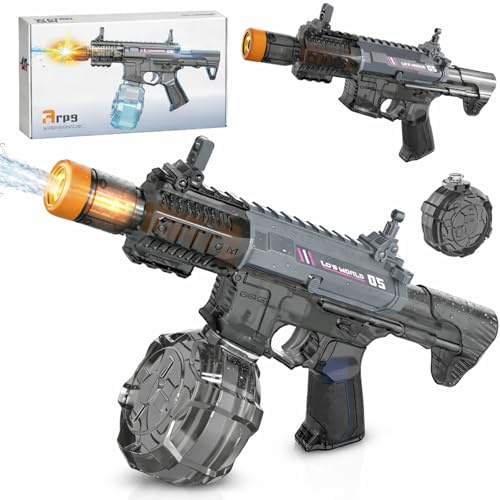 Pistolet à Eau pour Enfants, Grand réservoir d'eau de 300 ML, Pistolet à Eau pour Jeux en Plein air, portée de 8 mètres, adapté pour la Plage, la Piscine et Les Jeux Nocturnes
