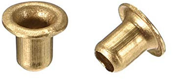 sourcing map Remaches huecos de cobre de Agujero pasante de 2,5mmx3mm de Placa de circuito de ojal PCB, 200 unidades