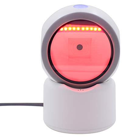 2D QR Barcode Scanner,Symcode Omnidirectional Hands-Free USB Automatic Barcode Reader for Mobile Payment Computer Screen Scan