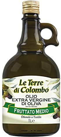 Le Terre di Colombo – European Extra Virgin Olive Oil, Medium Fruity, 1 L
