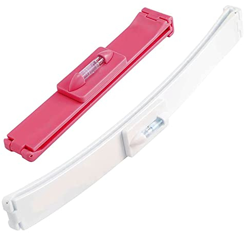 Cortar Witbicg Kit para Corte de Pelo con 2 Pcs Tijeras de Corte Fácil y Tijera Navaja (Rojo)