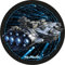 McNeill McAddy Motivmagnet Space schwarz/blau