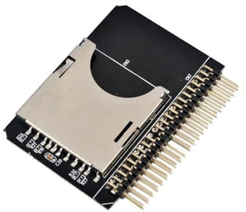 Fiorky Convertitore scheda di memoria HC XC Convertitore 2.0 Convertitore adattatore maschio 44P for laptop HDD Porta PATA maschio a 44 pin