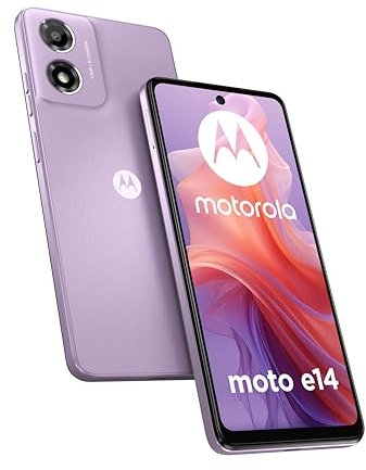 Smartphone Motorola E14 6,6 Double Nano SIM 64 Go Violet Orchidée