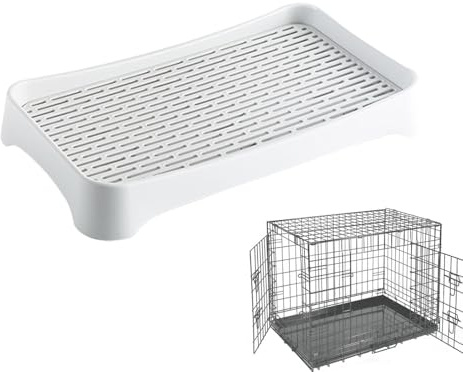 Bac à litière pour Lapin, Toilettes pour Lapin |Boîte de Cage carrée de Toilette pour Lapins,Bac à litière pour Animaux de Compagnie, bac à litière pour cochons d'Inde Adultes, Hamster, Petits animau