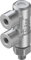 Festo HGL-M5-B (530029) 2-ports Aluminium Kupfer Rückschlagventil
