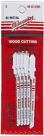 Milwaukee Electric - JIG SAW SCROLL 20T 3L 5PK