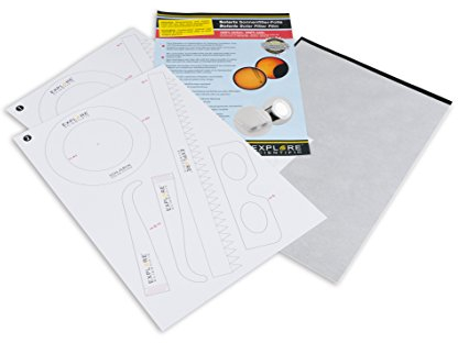 Explore Scientific Solarix Sonnenfilter Folie A4 für Teleskope zur Beobachtung der Sonne im Weisslicht