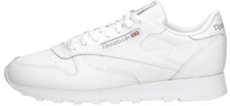 Reebok Femme Classic Leather Sneaker, CBLACK/FTWWHT/SILVMT, 39 EU