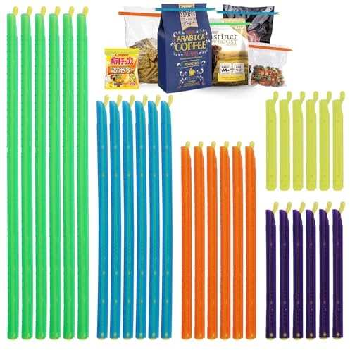 25 Pièces Pince Fermeture Sachet Alimentaire, Clip De Fermeture Pour Cuisine, La Maison