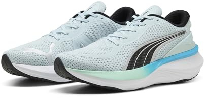 Puma Scend Pro - Tenis de Correr para Hombre, Sea Glass Puma Black Puma Silver Mint Melt Speed Blue, 42 EU