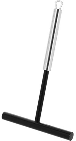 UTHCLO Pancake Fruit Stall Cake Maker t Shape Stainless Steel Crepe Spreader Professional Baking Supply for Pancake Spreading and Buttercream Smoothing in Kitchen