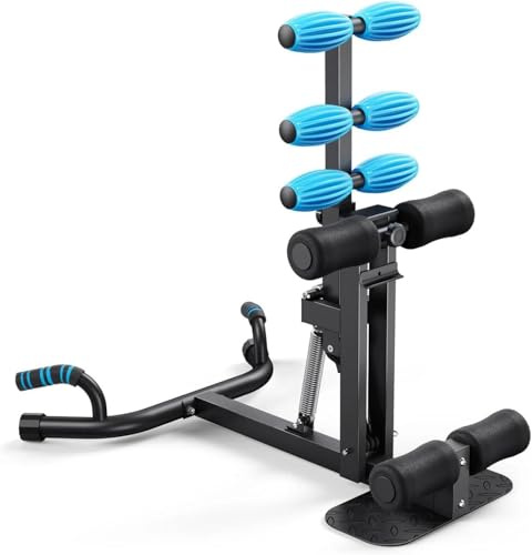 Paeta Appareil d'entraînement pour squat, squat avec bandes de résistance réglables, entraînement des jambes et des abdominaux pour la maison