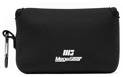MegaGear MG1094 ultralätt neoprenfodral med karbinhake för Fujifilm X100F/X100T/X100S kamera – svart